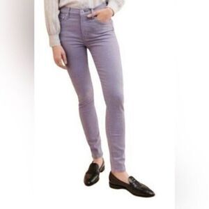 NWT Edwin Women’s Pixie Gray/Lilac Silver Lining Mid Rise Skinny Jeans - Size 25
